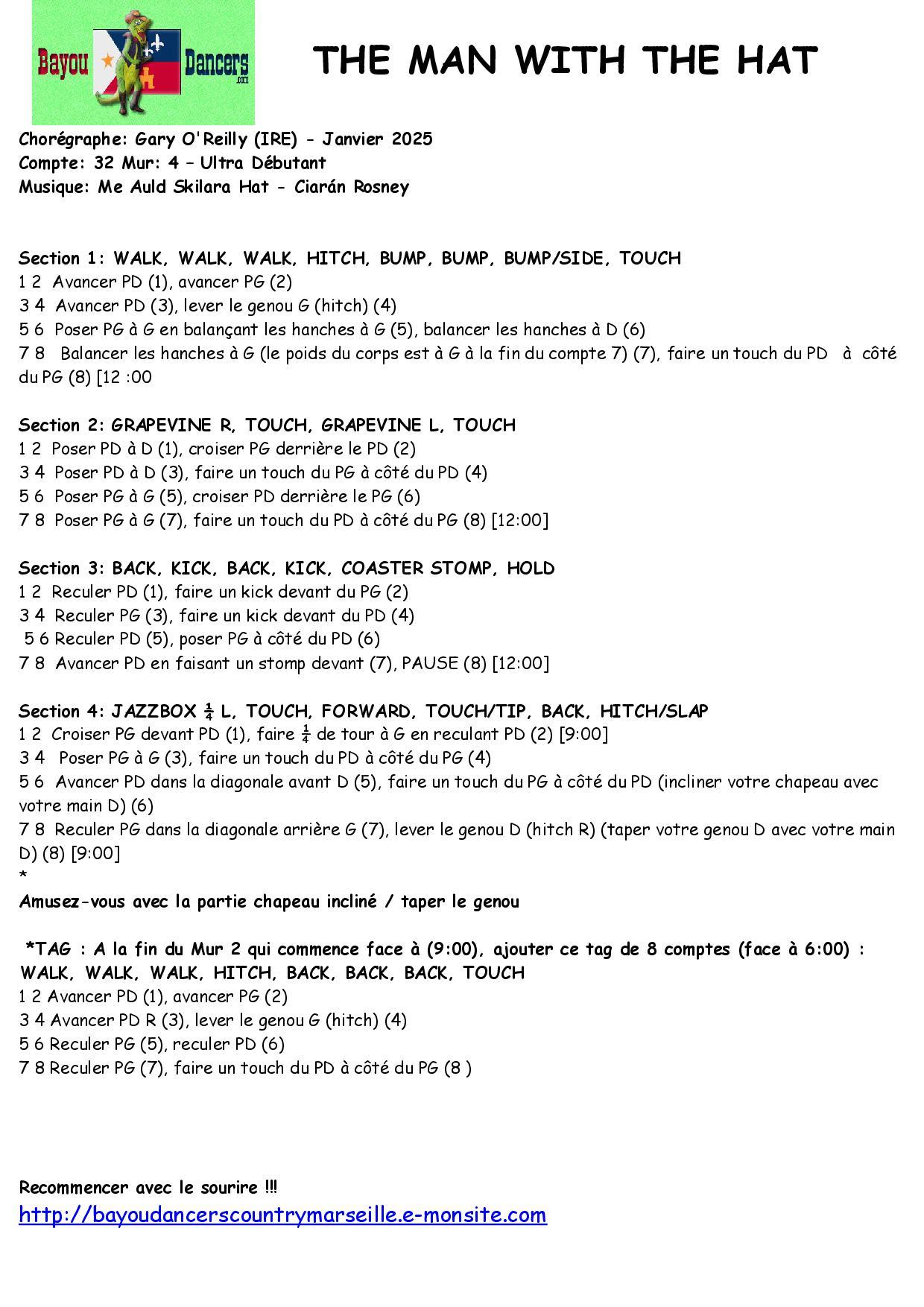 The man with the hat